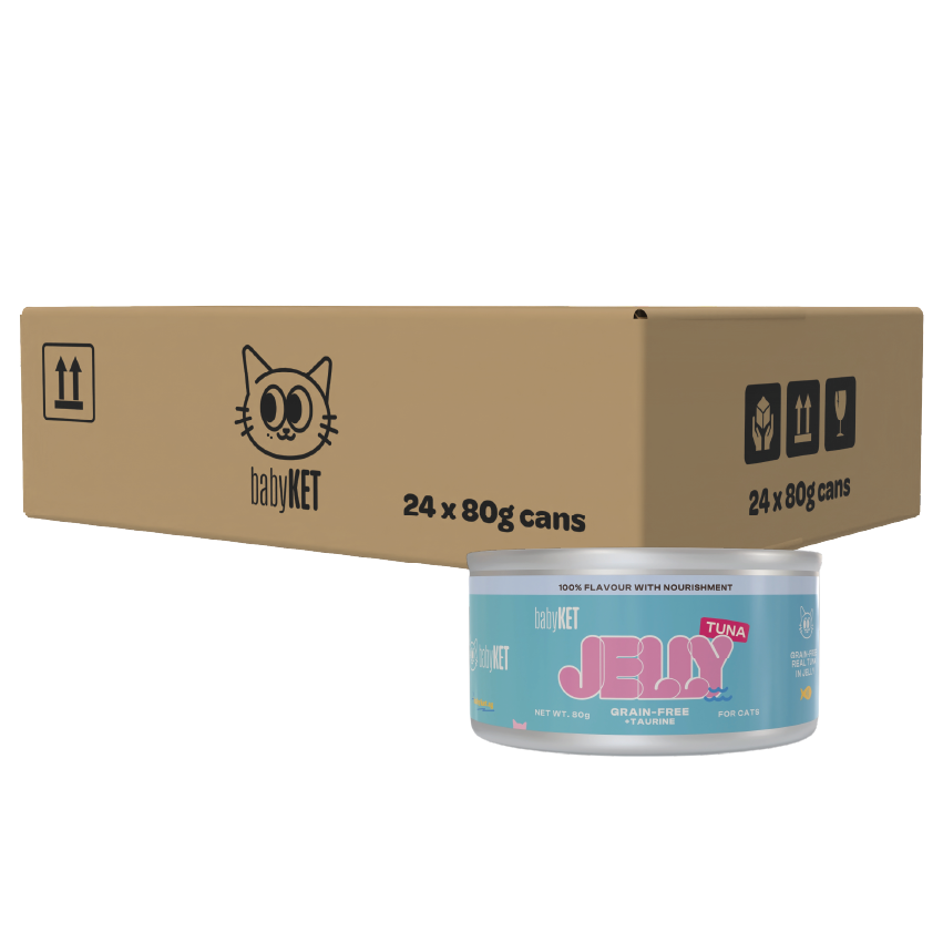 babyKET Tuna in Jelly Wet Cat Food (24 x 80g)